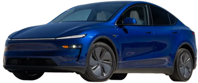 Tesla Model Y L in dark blue